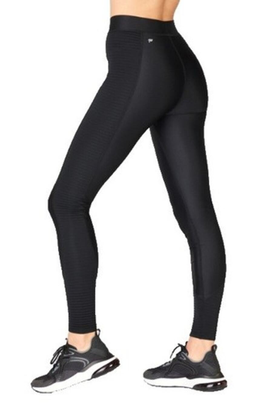 Fabletics Mila High-Waisted Pocket Legging Womens Size Large Black NWT